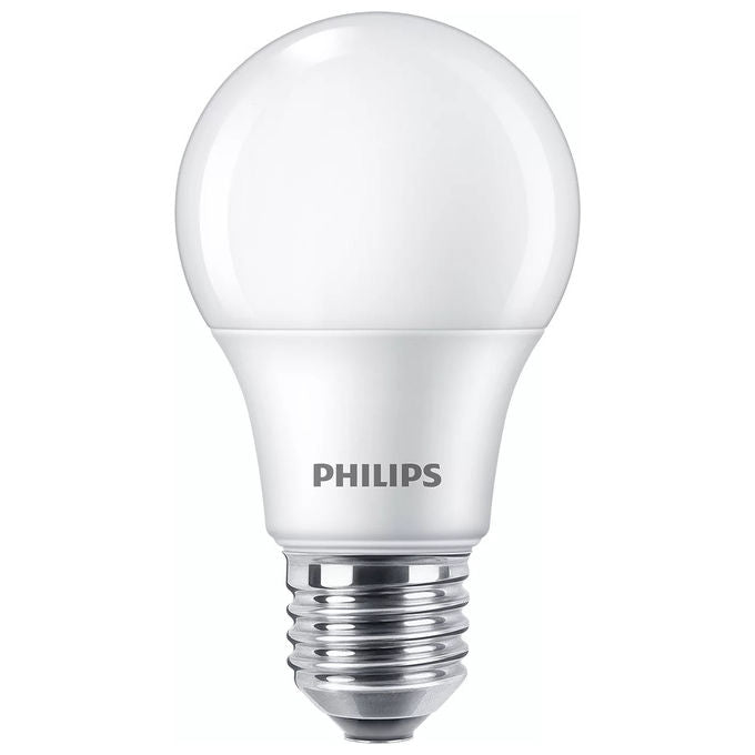 Philips lampadina LED, attacco E27, 7W equivalente 60W, luce bianca calda 2700K, 806 lm, forma A60, durata 15000h
