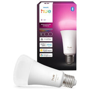 Philips Hue lampadina smart LED E27, White and Color Ambiance A67, 11,8 W, 1600 lumen, RGB e bianco variabile, compatibile Alexa, Google, Apple Home