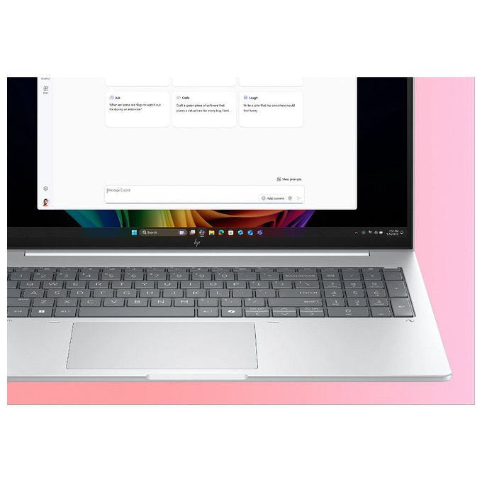 HP EliteBook 8 G1i notebook 16 pollici, Intel Core Ultra 7 266V, 16 GB RAM, Wi-Fi 7, Windows 11 Pro, AI, blu