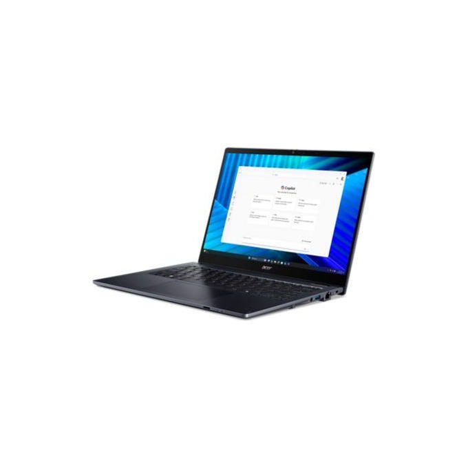 ACER TravelMate P4 Spin 14, notebook 2 in 1 convertibile, Intel Core Ultra 7 255U, 14'' touch WUXGA, 32GB DDR5, 1TB SSD NVMe, Wi-Fi 7, Windows 11 Pro, blu