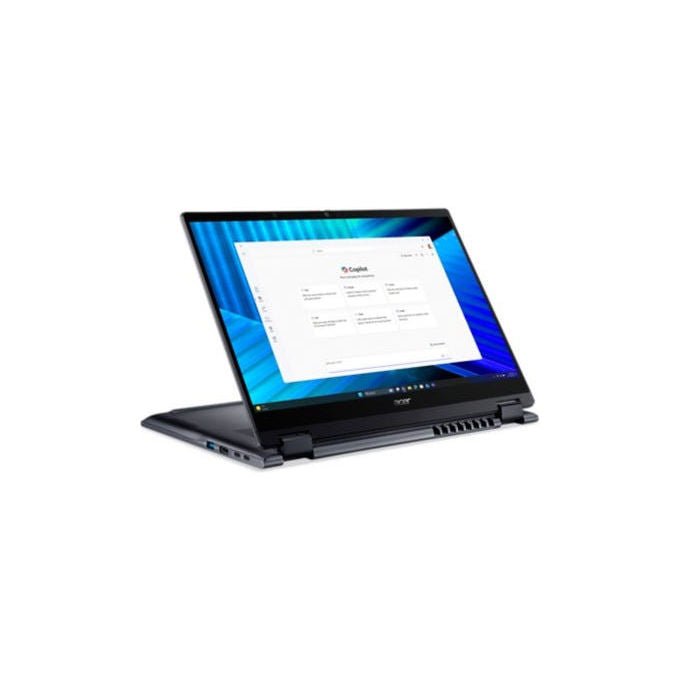 ACER TravelMate P4 Spin 14, notebook 2 in 1 convertibile, Intel Core Ultra 7 255U, 14'' touch WUXGA, 32GB DDR5, 1TB SSD NVMe, Wi-Fi 7, Windows 11 Pro, blu