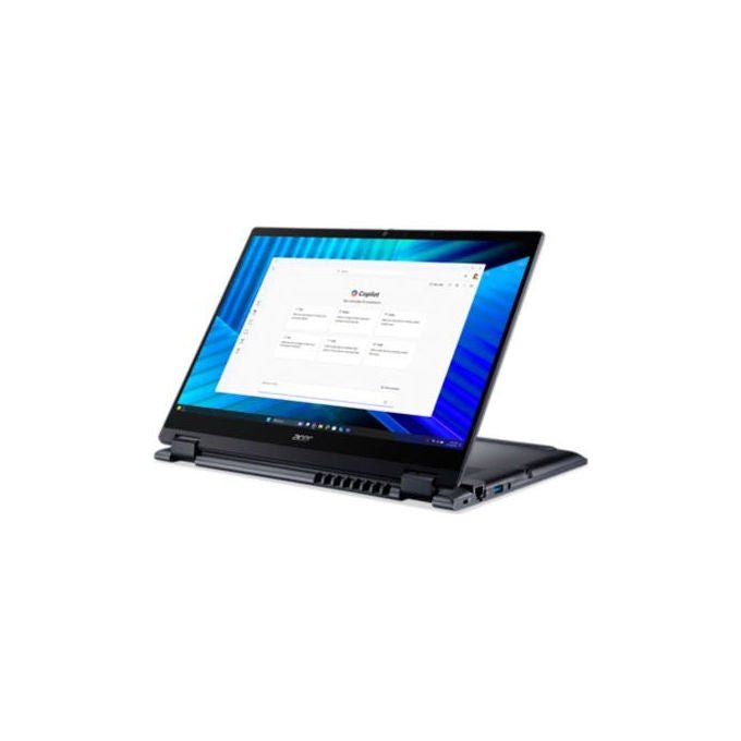 ACER TravelMate P4 Spin 14, notebook 2 in 1 convertibile, Intel Core Ultra 7 255U, 14'' touch WUXGA, 32GB DDR5, 1TB SSD NVMe, Wi-Fi 7, Windows 11 Pro, blu