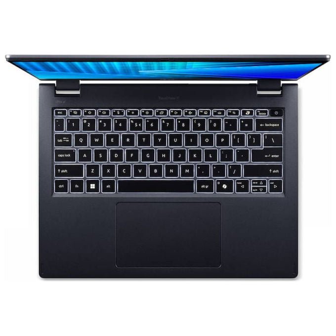 Acer TravelMate P4 Spin 14, notebook convertibile 2 in 1, Intel Core Ultra 5, 16 GB DDR5, 512 GB SSD, 14 pollici WUXGA touch, Windows 11 Pro, blu notte