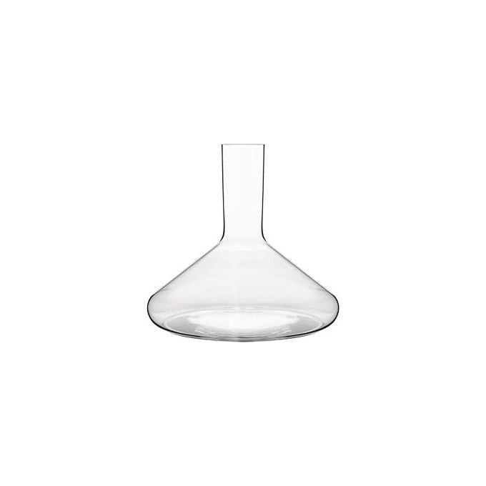 Alessi Eugenia decanter in vetro cristallino, design Naoto Fukasawa, 75 cl, lavabile in lavastoviglie