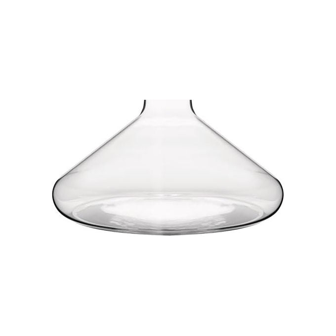 Alessi Eugenia decanter in vetro cristallino, design Naoto Fukasawa, 75 cl, lavabile in lavastoviglie