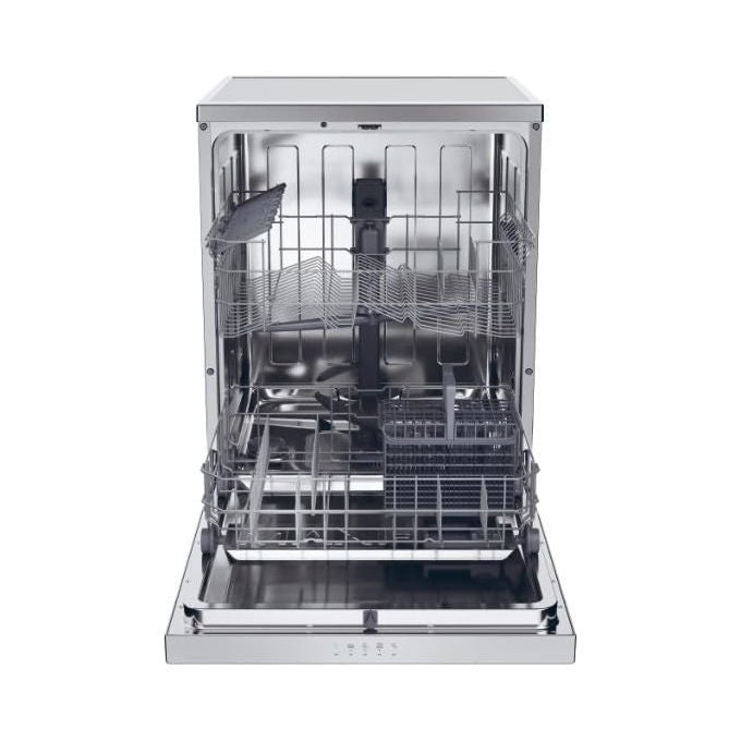 Candy lavastoviglie libera installazione 13 coperti, CF 3C7L0S RapidÓ, classe C, 47 dB, Wi-Fi, motore inverter, argento, 60 cm