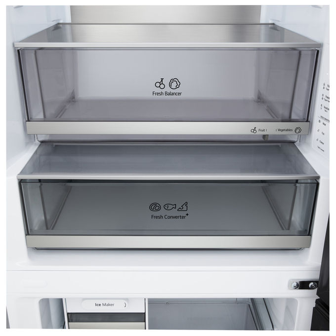 LG GBBW726CMB Frigorifero Conbiato 465L Classe C Total No Frost 70cm colore Metal Sorbet