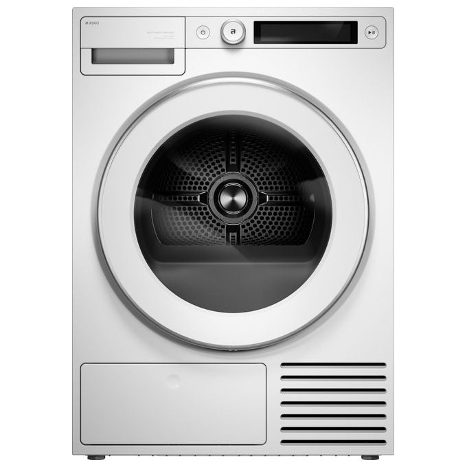 Asko asciugatrice a pompa di calore T509HRW, 9 kg, classe B, 18 programmi, libera installazione, bianca