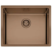Apell lavello sottotop vasca singola, MEM54GP, 540x440 mm, finitura oro PDV