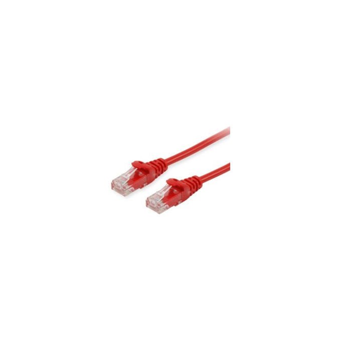 Atlantis cavo di rete slim cat6a utp, cavo patch, rame, 0.15 mt, rosso, P019-LN_U6015-R