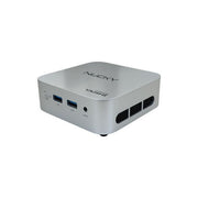 Yashi Mini PC Nucky, AMD Ryzen 3 3300U, 16 GB RAM DDR4, 256 GB SSD NVMe, Windows 11 Pro, WiFi 6, Bluetooth 5.2, Silver