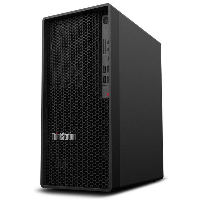 Lenovo ThinkStation P2 Tower Gen 2, workstation Intel Core Ultra 9 285, 32 GB DDR5, SSD 1 TB NVMe, Nvidia GeForce RTX 5060 8 GB, Windows 11 Pro, nero