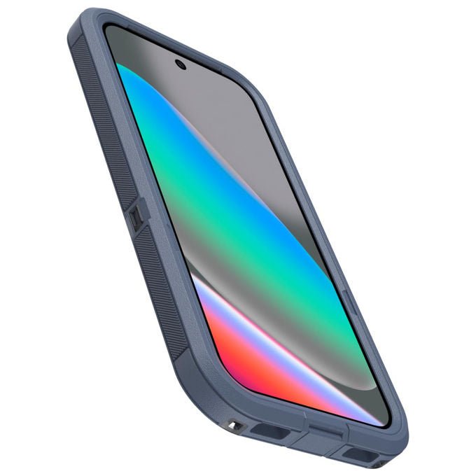 OtterBox Defender Pro XT custodia per Google Pixel 10 e Pixel 10 Pro, protezione militare MIL-STD-810G, ricarica wireless 15W, blu trasparente