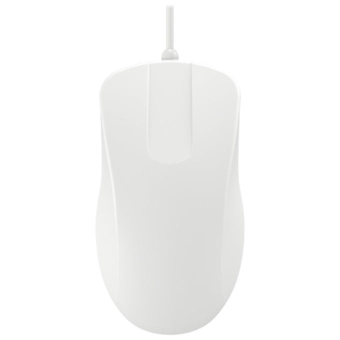 Contour Design mouse medico AK-PMH1, ambidestro, ottico 1000 DPI, impermeabile IP68, USB tipo A, bianco