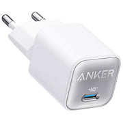 Anker 511 Nano 3 caricabatterie USB-C 30W, GaN, ricarica rapida, compatto, 1 porta, bianco, compatibile smartphone tablet MacBook