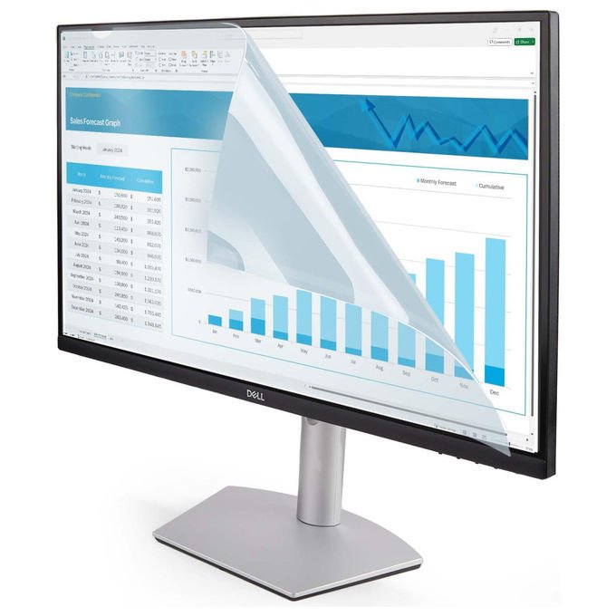StarTech filtro anti luce blu, monitor 24 pollici 16:10, riduce affaticamento occhi, protezione schermo, 518x324 mm, TAA