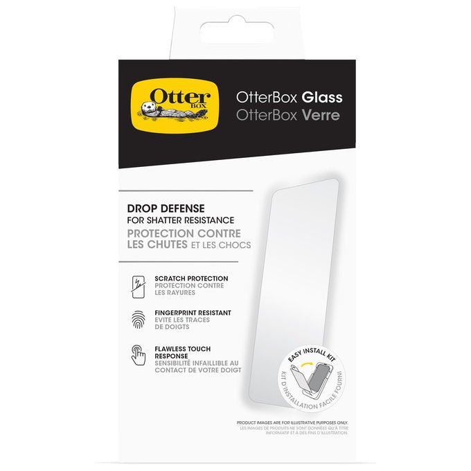 Otterbox pellicola in vetro temperato 9H, Samsung Galaxy A16, A16 5G, A17 5G, antigraffio, anti-impronta, protezione cadute