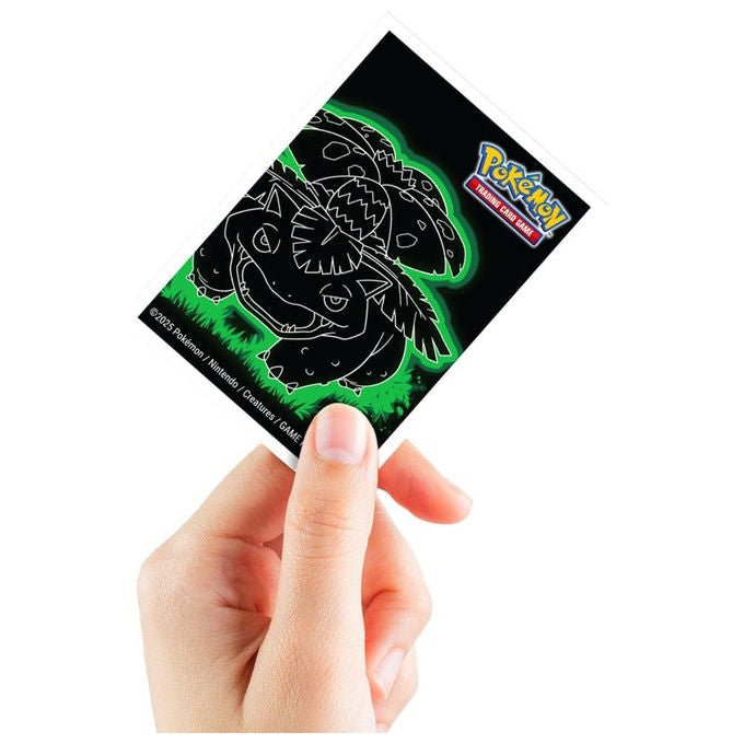Ultra Pro buste protettive Apex Deck Pokémon Neon Kanto, Venusaur, 105 pezzi, dimensioni standard, polipropilene