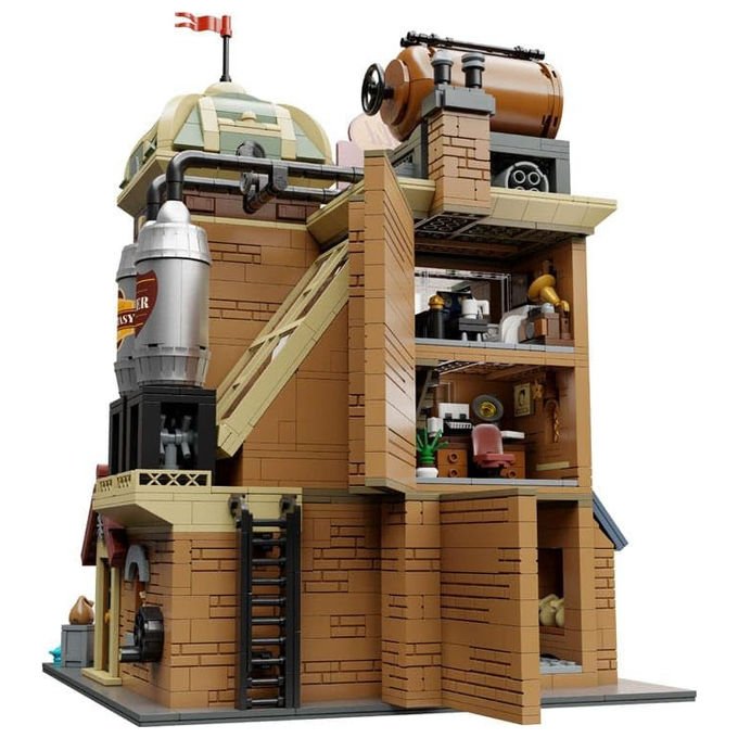 Pantasy set costruzione birrificio artigianale collezione edifici modulari 3266 pezzi livello esperto cod. 85023