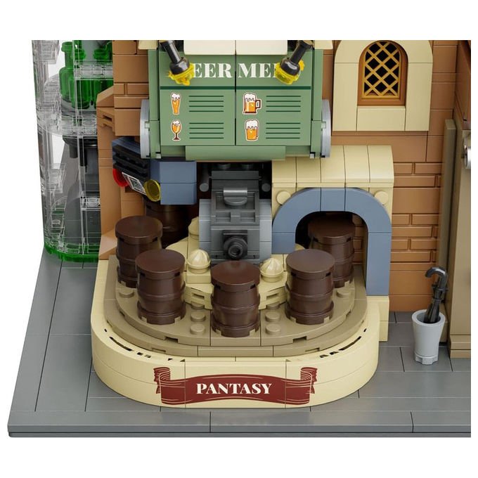 Pantasy set costruzione birrificio artigianale collezione edifici modulari 3266 pezzi livello esperto cod. 85023