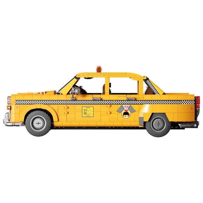 Pantasy set di costruzione New York Yellow Cab 1601 pezzi mattoncini ABS compatibile eta' 8+