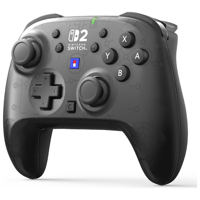 HORI controller wireless HORIPAD Turbo Nintendo Switch 2 Bluetooth stick TMR giroscopio nero