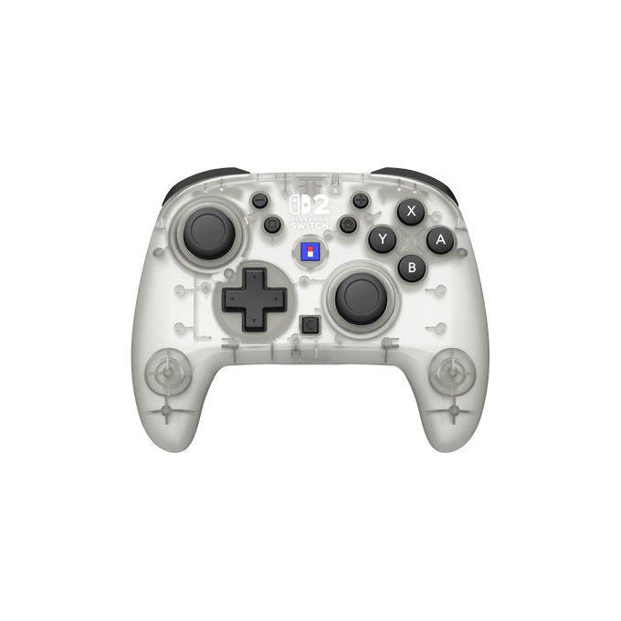 HORI HORIPAD Turbo Wireless Frost controller per Nintendo Switch 2 bianco Bluetooth stick TMR pulsanti programmabili