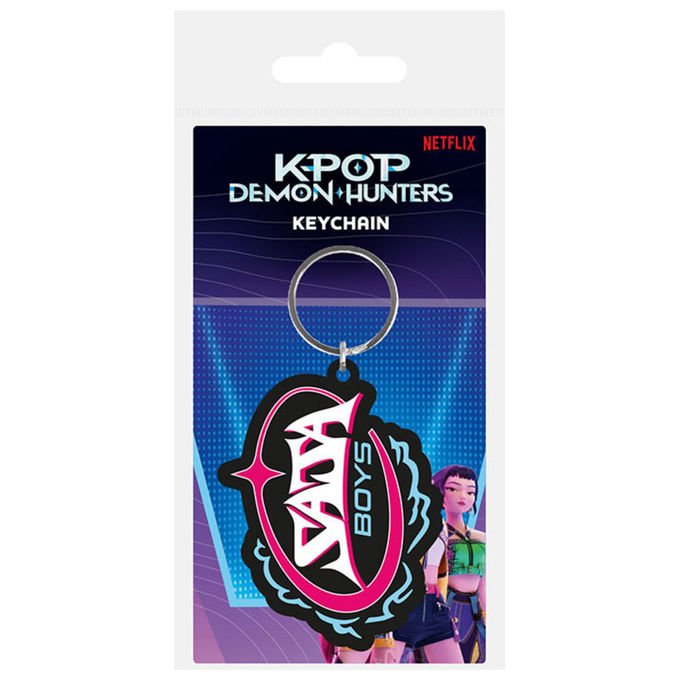 Cinereplicas portachiavi Kpop Demon Hunters Saja Boys ciondolo decorativo lega di zinco