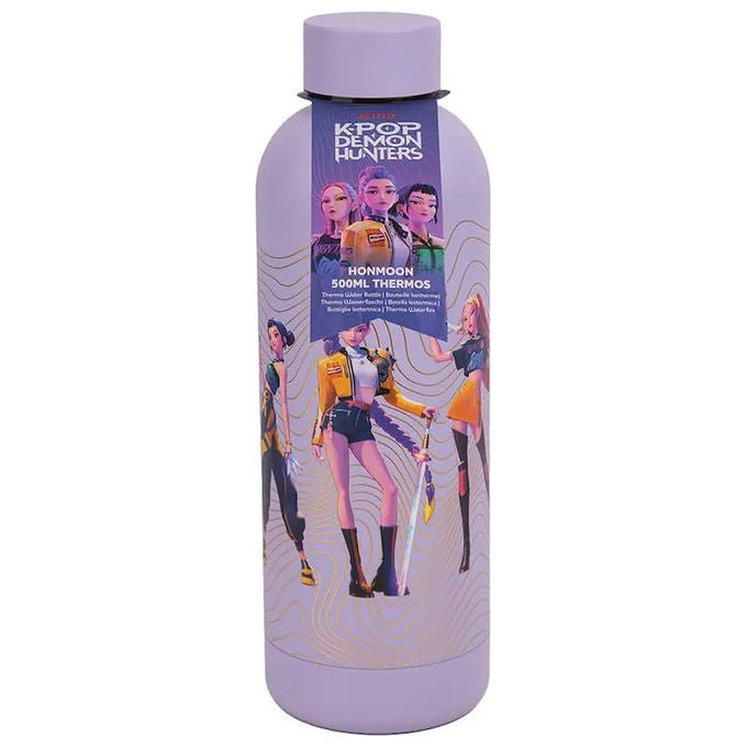 Cinereplicas borraccia isotermica Honmoon K-Pop Demon Hunters 500 ml acciaio inox 22x74 cm