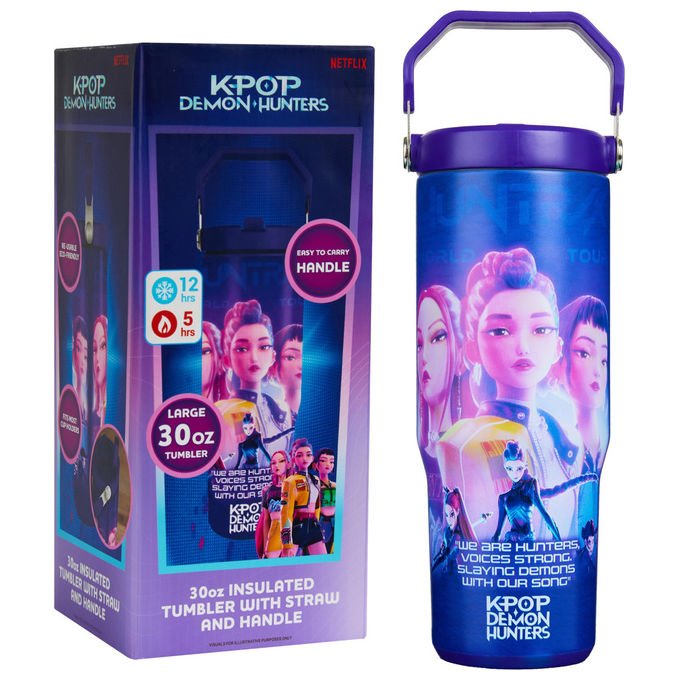 Cinereplicas tumbler Mira Regina delle Spezie K-Pop Demon Hunters bicchiere da collezione plastica PP