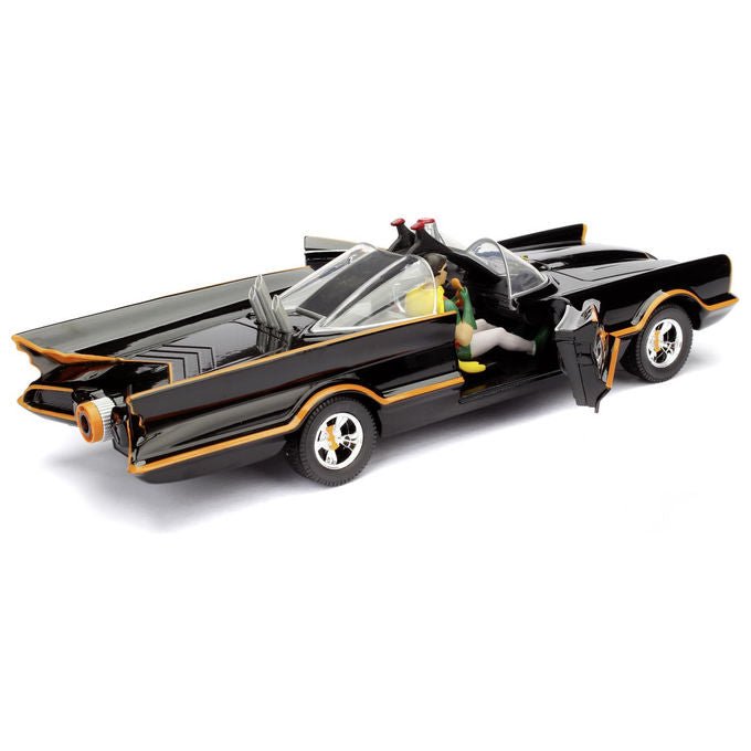 JADA toys batmobile classic 1966 modellino die-cast scala 1:24 replica ufficiale dc comics personaggio batman incluso