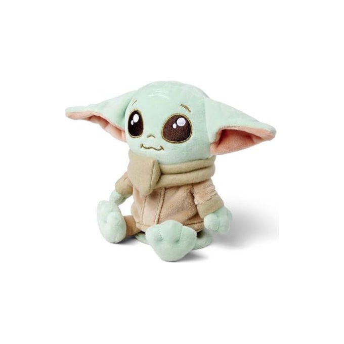 Simba peluche Grogu da spalla Star Wars The Mandalorian magnetico morbido 12 cm licenza ufficiale Disney