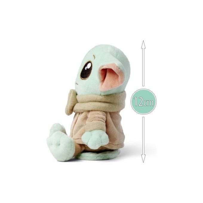 Simba peluche Grogu da spalla Star Wars The Mandalorian magnetico morbido 12 cm licenza ufficiale Disney