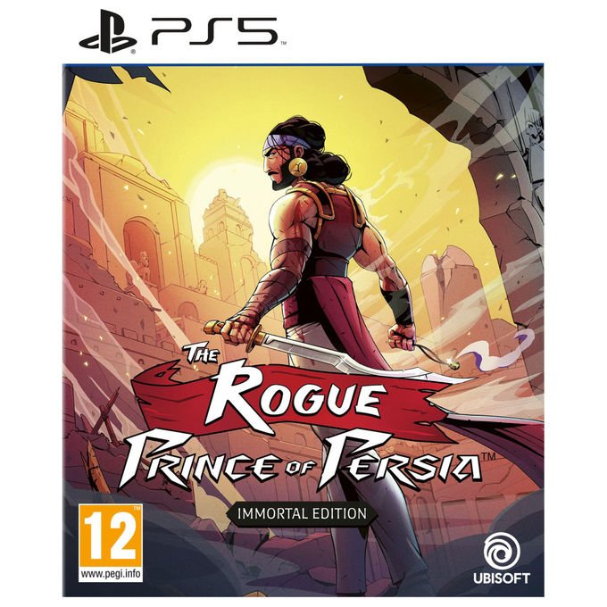 Ubisoft The Rogue Prince of Persia Immortal Edition gioco PS5 steelbook 3 carte artistiche premium poster doppia faccia