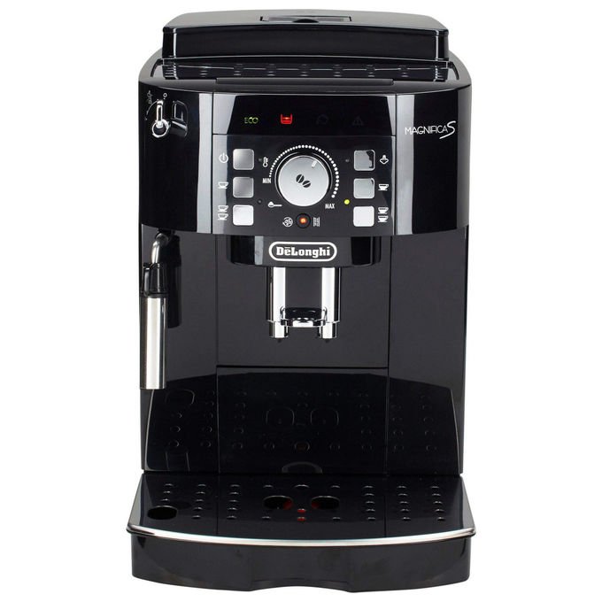 De'Longhi Magnifica S macchina caffe' automatica ECAM21.118.B, macinatore integrato, Cappuccino System, 1450W, 1,8L, nero