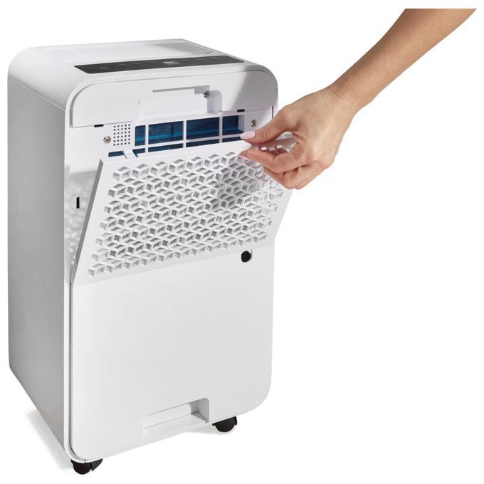 Hisense deumidificatore D16CW, 16 litri al giorno, wifi, timer, funzione asciugatura, silenzioso 40 dB, bianco