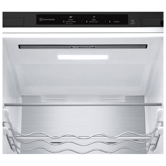 LG frigorifero combinato GBV5240DEP, 387L, classe D, Total No Frost, Fresh Converter, porte piatte, Matte Black