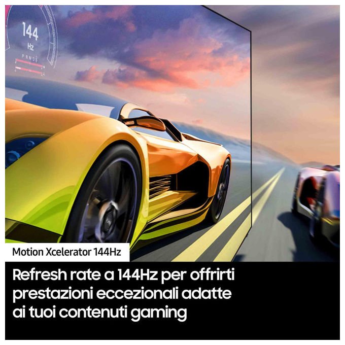 Samsung tv oled 48 pollici, 4k, processore NQ4 AI Gen2, HDR+, Motion Xcelerator 144Hz, Dolby Atmos, Smart Hub, Carbon Silver