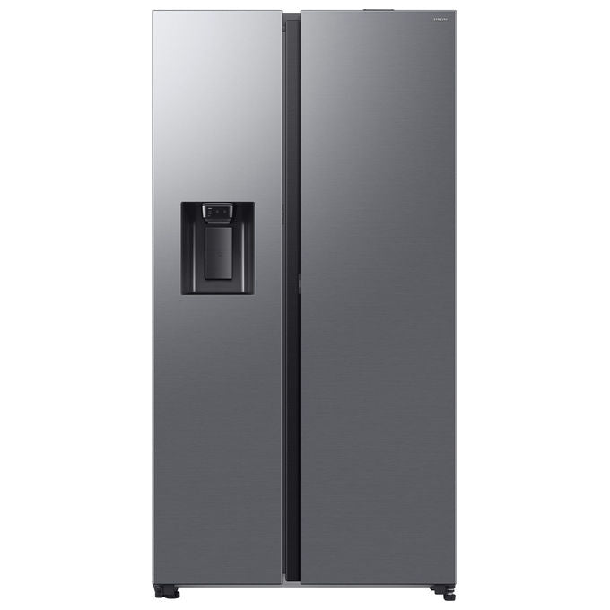 Samsung frigorifero americano side by side RS80F67KCTEF, 634 L, no frost, dispenser acqua e ghiaccio, twin cooling plus, wi-fi, acciaio inox