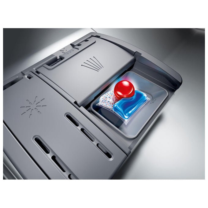 Bosch lavastoviglie a libera installazione 45 cm, SPS2HKI55E, acciaio anti-impronte, classe D, Home Connect, cestello regolabile