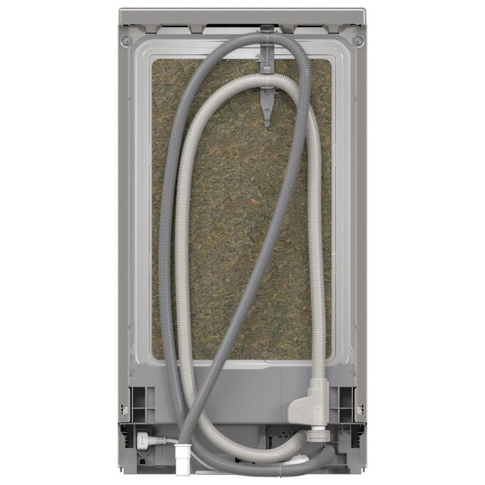 Bosch lavastoviglie a libera installazione 45 cm, SPS2HKI55E, acciaio anti-impronte, classe D, Home Connect, cestello regolabile