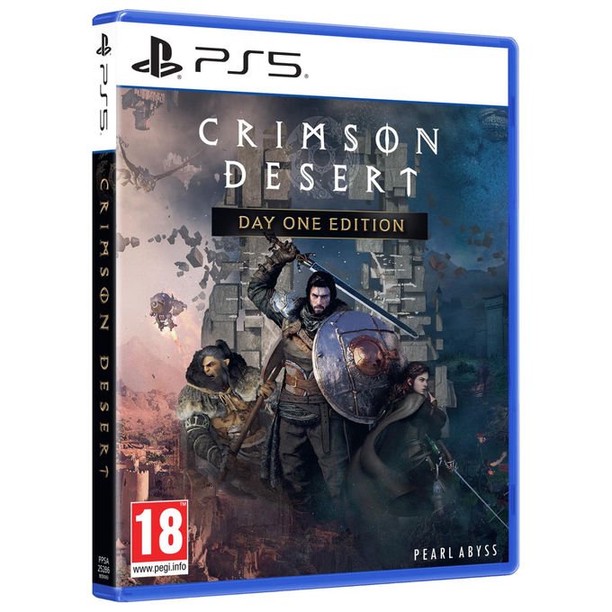 Deep Silver Crimson Desert Day One Edition, videogioco PS5, action adventure open world, edizione italiana, PEGI 18