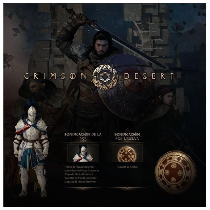 Deep Silver Crimson Desert Day One Edition, videogioco PS5, action adventure open world, edizione italiana, PEGI 18
