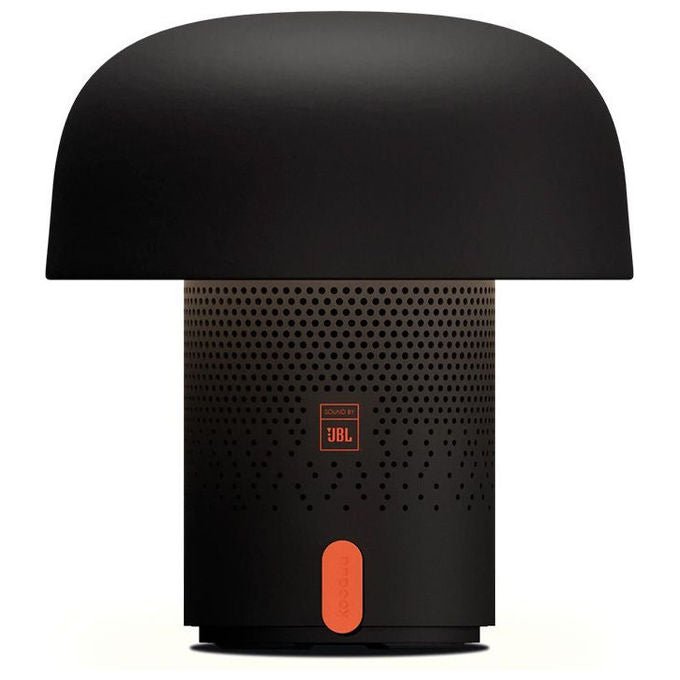 Kooduu Sensa Play, lampada Bluetooth 5.0 con speaker JBL 10W, LED dimmerabile, batteria 11 ore, docking station, bianco nuvola