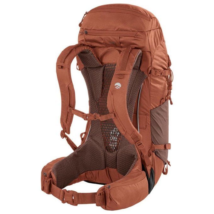 Ferrino zaino trekking Finisterre 30, 30 litri, schienale Dry Net System, apertura frontale, coprizaino incluso, rosso