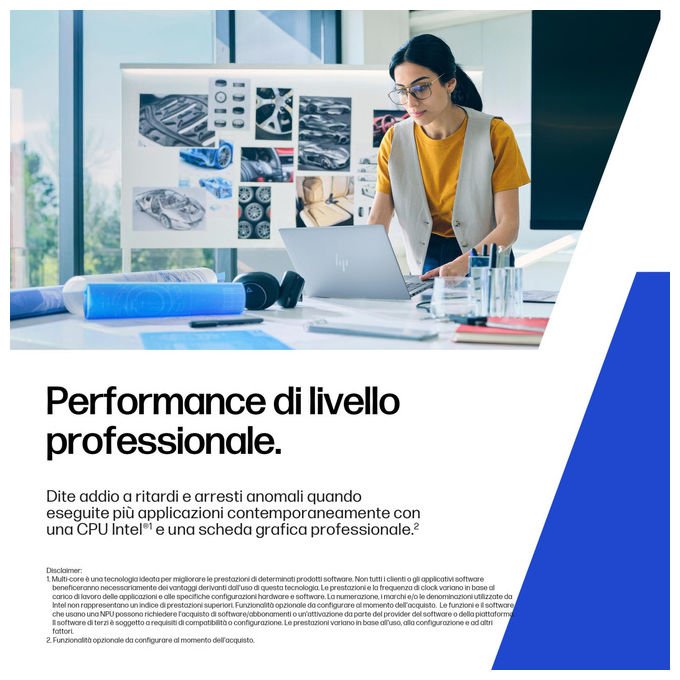 HP ZBook 8 G1i, workstation mobile 16'' WUXGA, Intel Core Ultra 9 285H, 32 GB DDR5, 1 TB SSD, Nvidia RTX 500 Ada, Wi-Fi 7, Windows 11 Pro