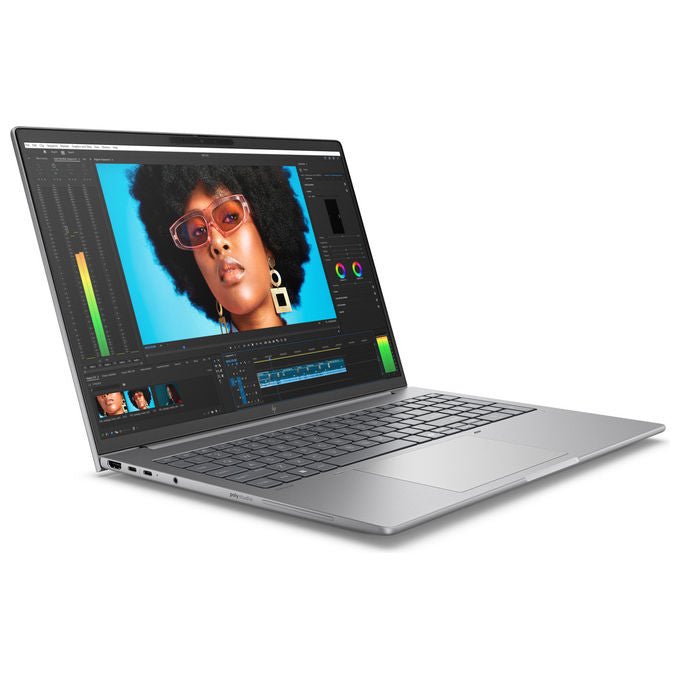 HP ZBook 8 G1i, notebook workstation 16 pollici, Intel Core Ultra 7 255H, 32 GB DDR5, SSD 1 TB, Nvidia RTX 500 Ada, Windows 11 Pro, Wi-Fi 7, Meteor Silver