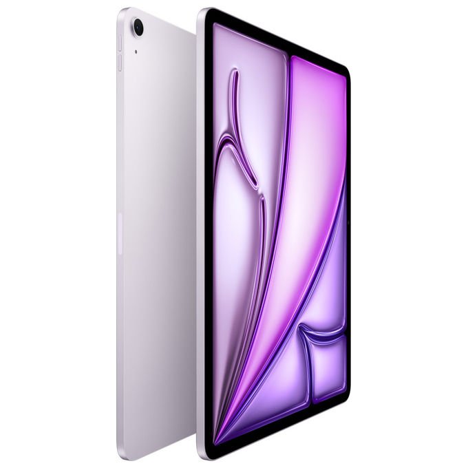 Apple iPad Air 13 pollici, chip M4, 512GB, Wi-Fi 7, display Liquid Retina, Apple Intelligence, Touch ID, viola