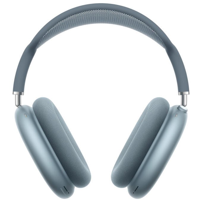 Apple AirPods Max 2, cuffie wireless over-ear, cancellazione attiva del rumore, audio spaziale personalizzato, chip H2, 20 ore autonomia, azzurro