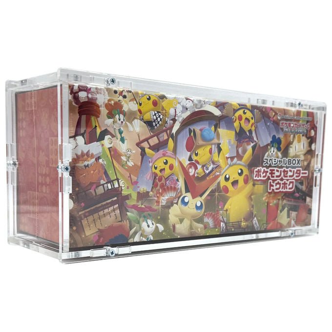 The Acrylic Box, custodia protezione carte Pokémon JPN Hiroshima Special Box, acrilico, 26,6 x 11,8 x 9,2 cm